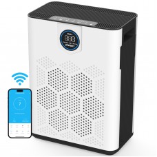 JOWSET HEPA 14 WiFi Air Purifier for Home large rooms with Washable Filters, Covers 1900 Sq.ft, Air Purifiers for Allergies and asthma,Pet Dander, Smoke, Pollen,Dust, Odors, Mold Spores